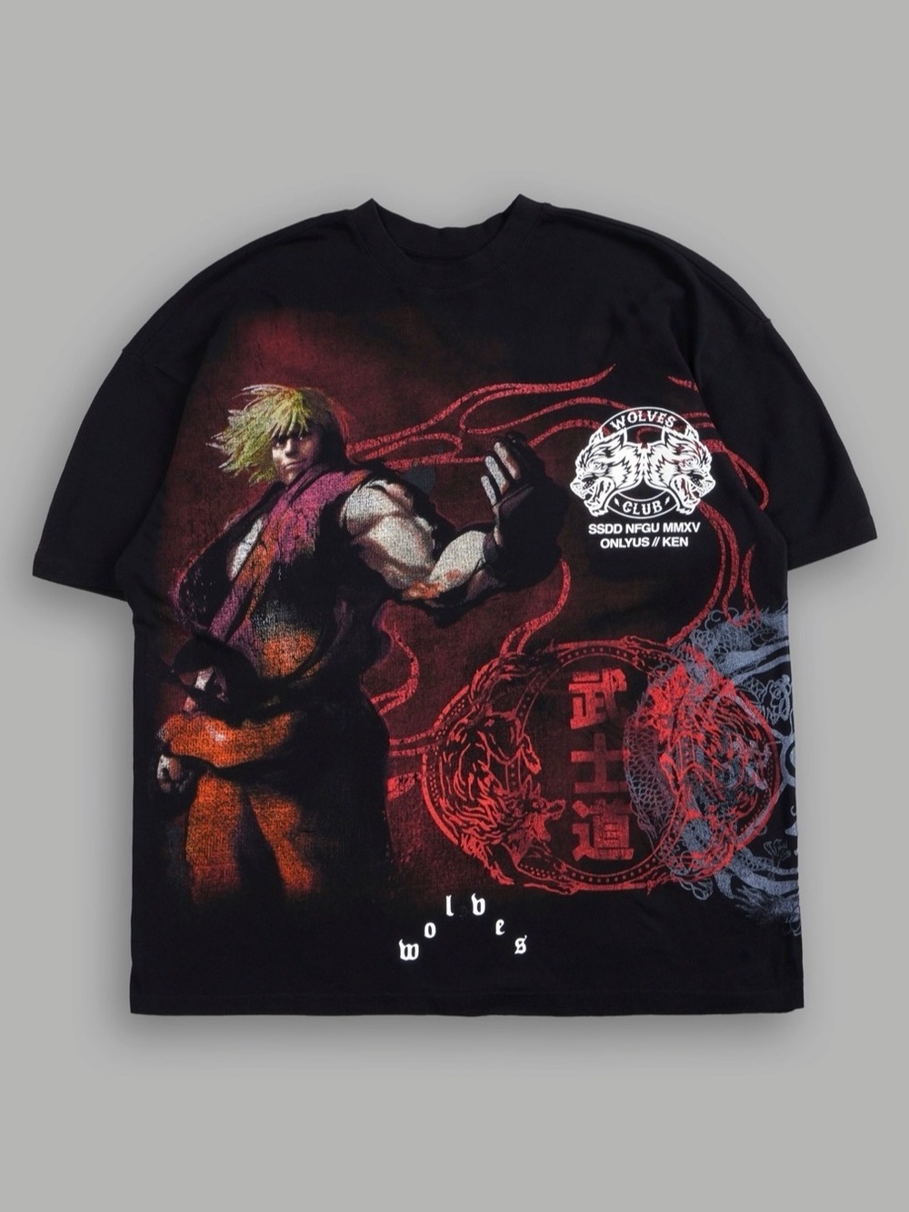 NEW! Street Fighter X Darc Sport Special Edition Ken Tee